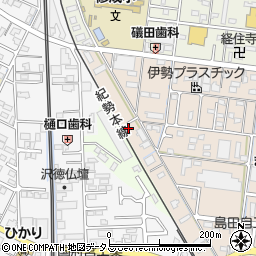 三重県津市幸町22-14周辺の地図