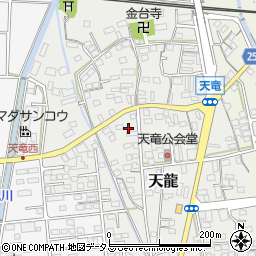 静岡県磐田市天龍302-3周辺の地図