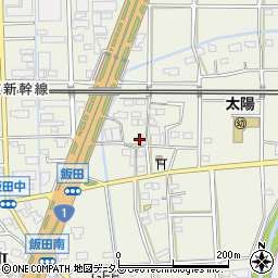 静岡県浜松市中央区飯田町1570周辺の地図