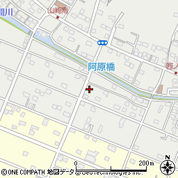 静岡県浜松市中央区雄踏町山崎3846周辺の地図