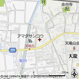 静岡県磐田市天龍211-6周辺の地図