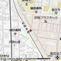 三重県津市幸町22-13周辺の地図