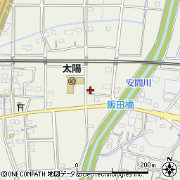 静岡県浜松市中央区飯田町1491周辺の地図