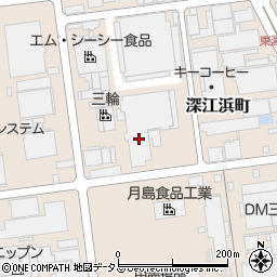 西日本明星株式会社周辺の地図