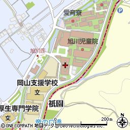 中国銀行旭川荘 ＡＴＭ周辺の地図