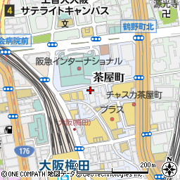 大阪府大阪市北区茶屋町15-28周辺の地図