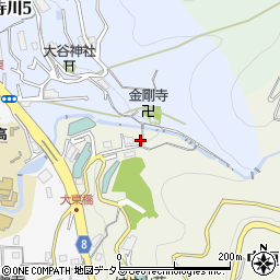 大阪府大東市中垣内1295周辺の地図