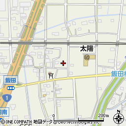 静岡県浜松市中央区飯田町1538周辺の地図
