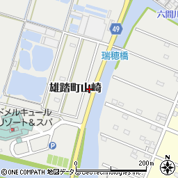 静岡県浜松市中央区雄踏町山崎5962周辺の地図