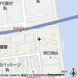 兵庫県神戸市東灘区魚崎浜町42周辺の地図