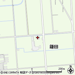 遠州中央農協　東部支店周辺の地図