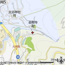 大阪府大東市中垣内1294周辺の地図