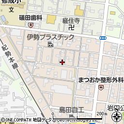 三重県津市幸町26-7周辺の地図