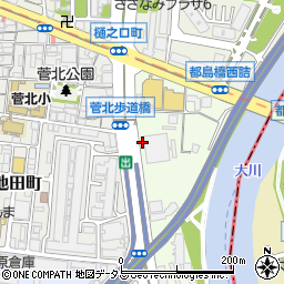 大阪府大阪市北区樋之口町周辺の地図