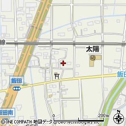 静岡県浜松市中央区飯田町1537周辺の地図
