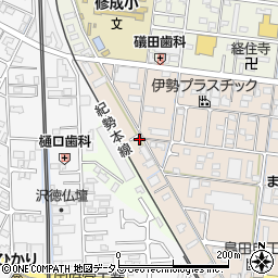 三重県津市幸町22-12周辺の地図