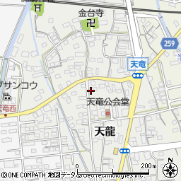 静岡県磐田市天龍252周辺の地図