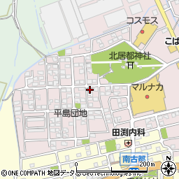 岡山県岡山市東区東平島1520-16周辺の地図