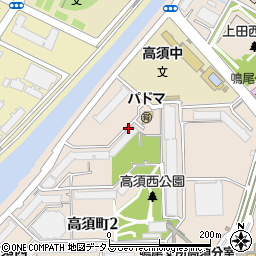 兵庫県西宮市高須町2丁目周辺の地図
