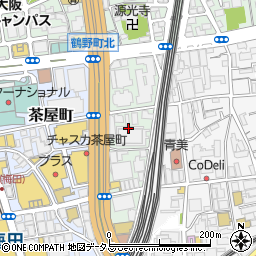 大阪府大阪市北区鶴野町3周辺の地図