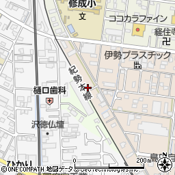 三重県津市幸町22-15周辺の地図