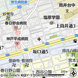 昭生病院附属診療所周辺の地図