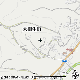 奈良県奈良市大柳生町周辺の地図
