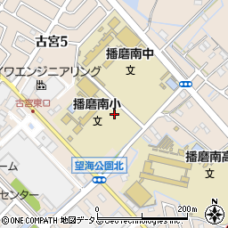兵庫県加古郡播磨町古宮五反田周辺の地図