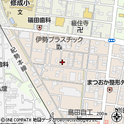 三重県津市幸町26-11周辺の地図