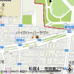 ガスト鶴見緑地公園店周辺の地図