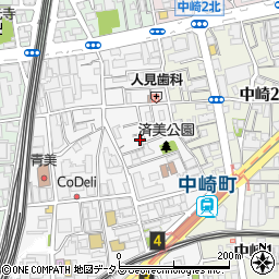 大阪梅田予備校周辺の地図