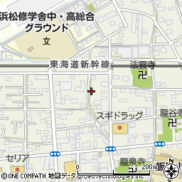 静岡県浜松市中央区飯田町728周辺の地図