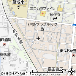 三重県津市幸町26-15周辺の地図