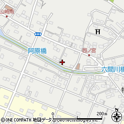 静岡県浜松市中央区雄踏町山崎3657周辺の地図