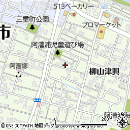 三重県津市柳山津興367-44周辺の地図