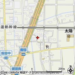 静岡県浜松市中央区飯田町1568周辺の地図