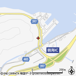 鶴海ＩＣ周辺の地図