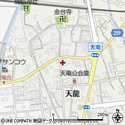 静岡県磐田市天龍250周辺の地図