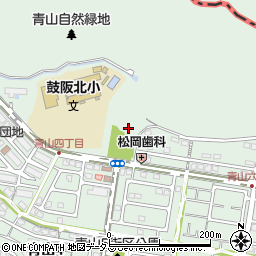 奈良県奈良市青山周辺の地図