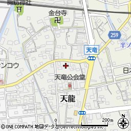 静岡県磐田市天龍253周辺の地図