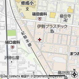 三重県津市幸町25-5周辺の地図