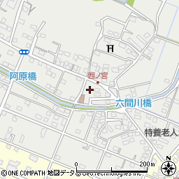 静岡県浜松市中央区雄踏町山崎3660周辺の地図