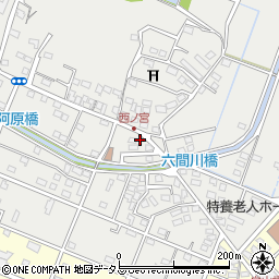 静岡県浜松市中央区雄踏町山崎3775周辺の地図