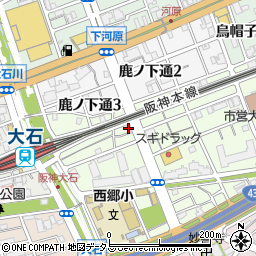 石本商店周辺の地図