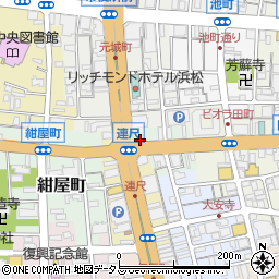 名鉄協商浜松神明町駐車場周辺の地図