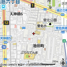 八紘寺周辺の地図