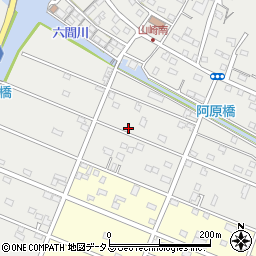 静岡県浜松市中央区雄踏町山崎3630周辺の地図