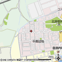 岡山県岡山市東区東平島1520-12周辺の地図