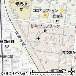 三重県津市幸町26-20周辺の地図