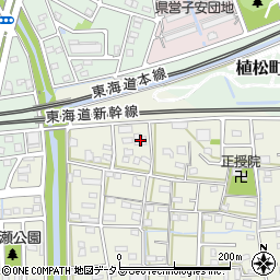 株式会社オオバ　浜松営業所周辺の地図